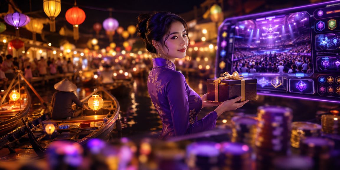 Hình ảnh trải nghiệm cá cược thể thao tại khu chợ đêm Huế